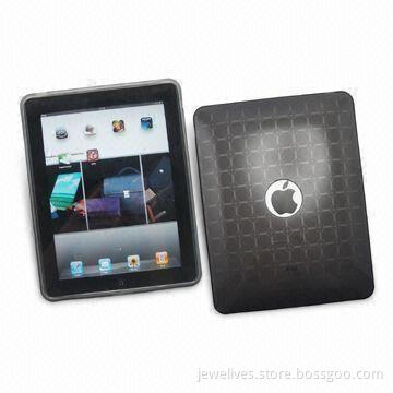 Ultra Low Profile Rubberized Sleeves Case for Apple's iPad, Cut-out Design for Touch Screen